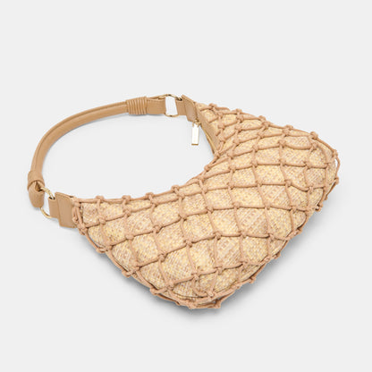 POSITANO SHOULDER BAG NATURAL RAFFIA