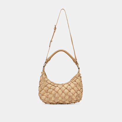 POSITANO SHOULDER BAG NATURAL RAFFIA