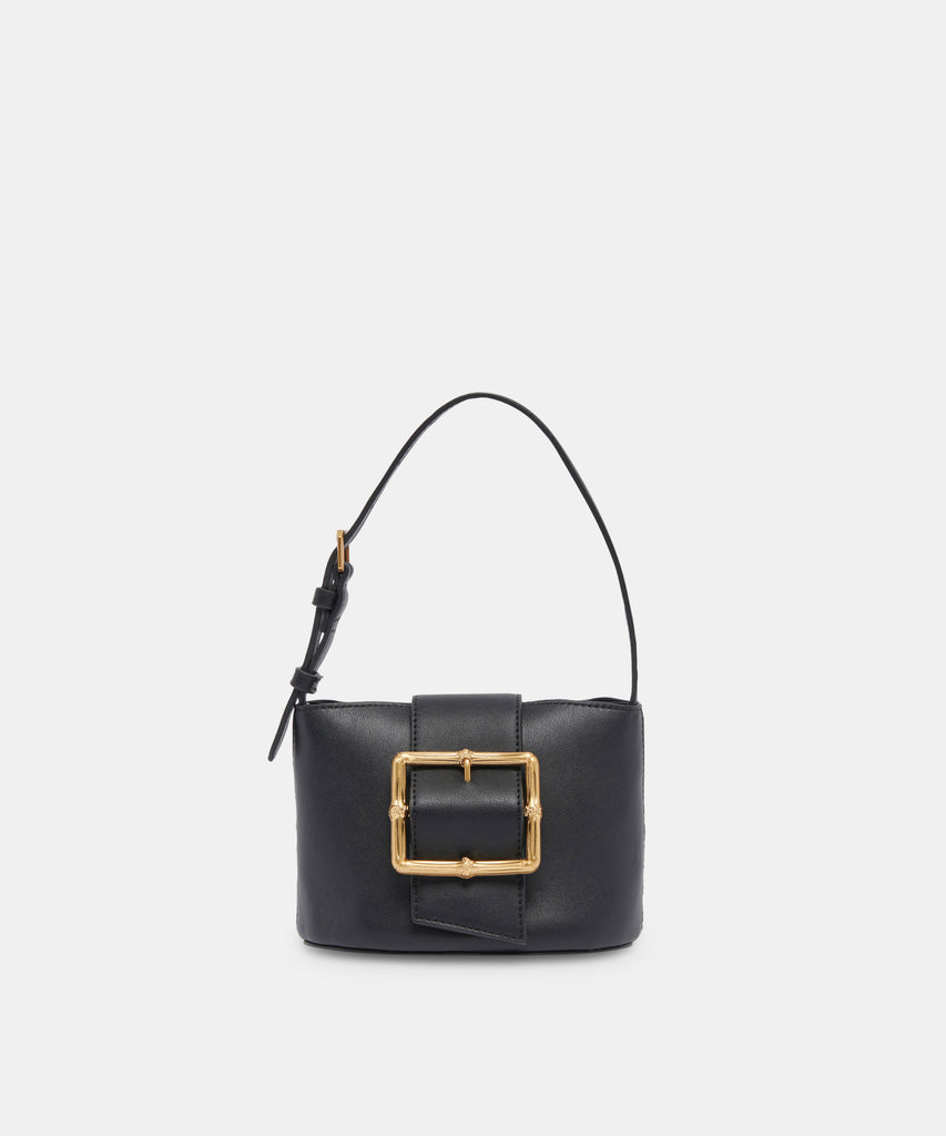 SIMONE HANDBAG BLACK LEATHER