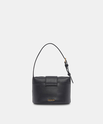 SIMONE HANDBAG BLACK LEATHER