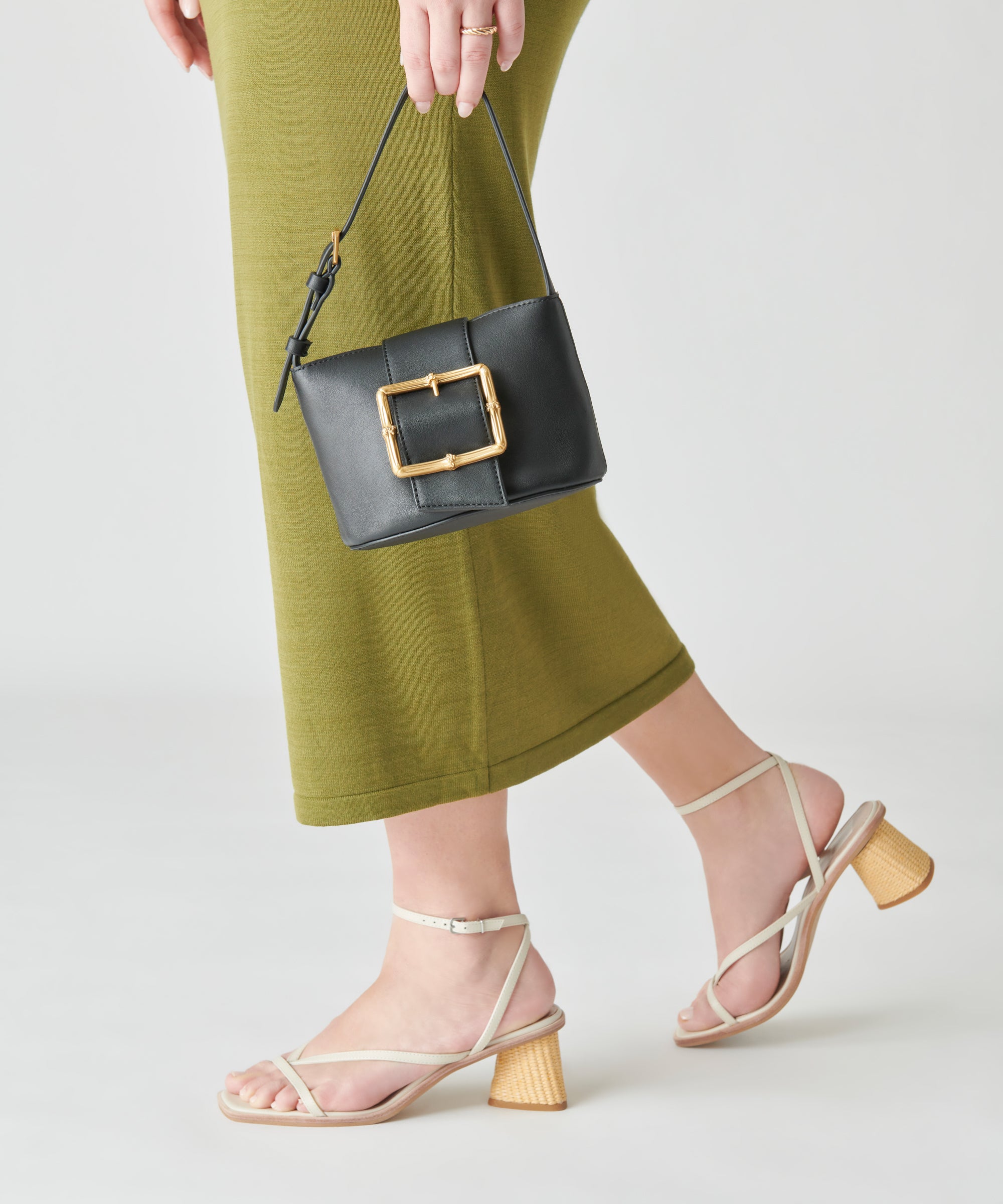 SIMONE HANDBAG BLACK LEATHER