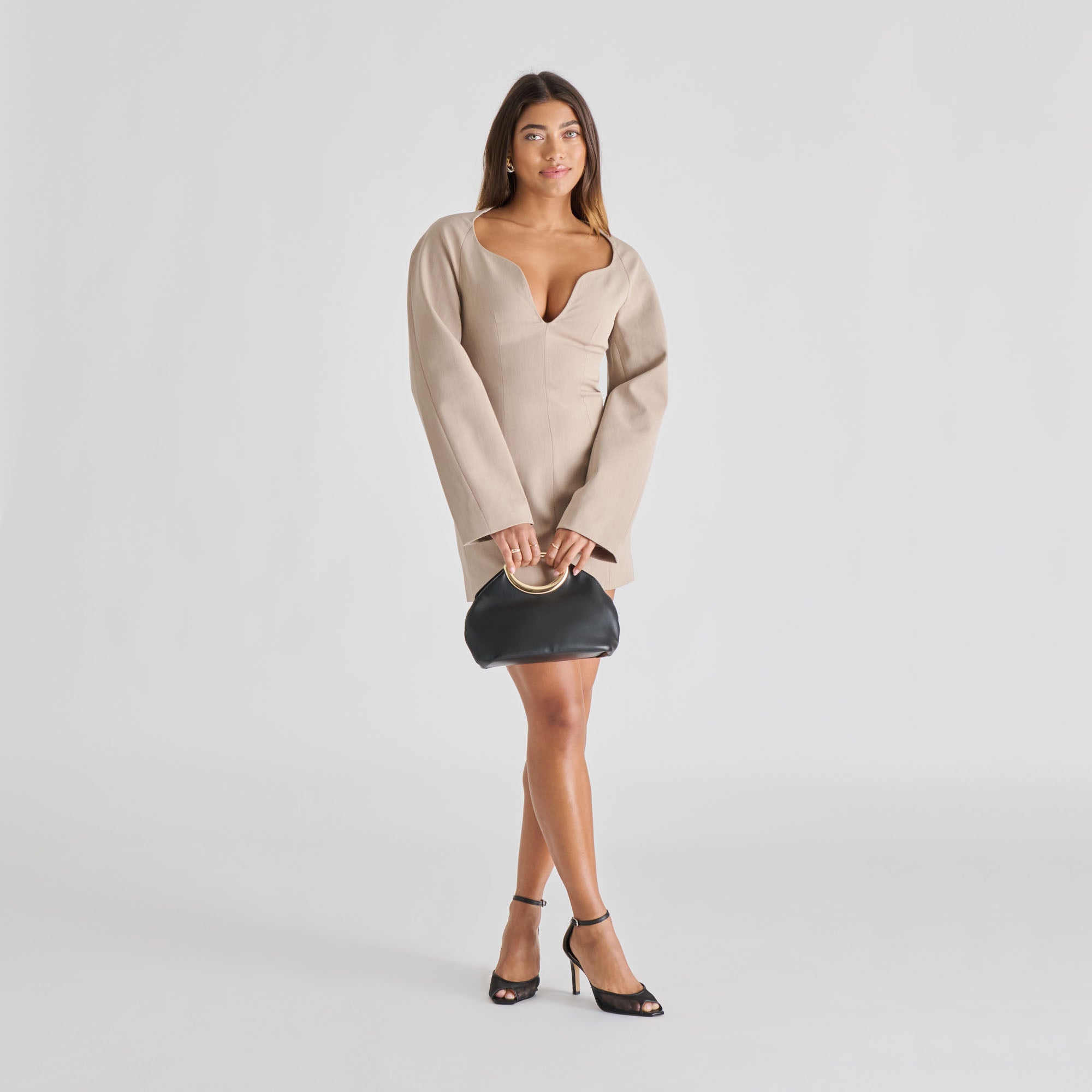 ALINA HANDBAG BLACK STELLA