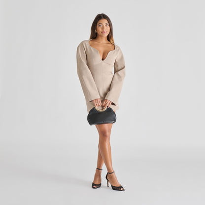 ALINA HANDBAG BLACK STELLA