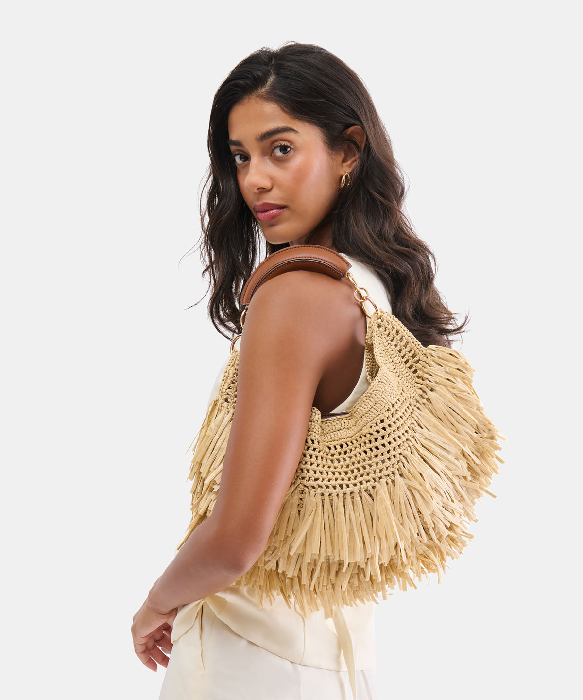 AMARILIS HANDBAG NATURAL RAFFIA - view 2
