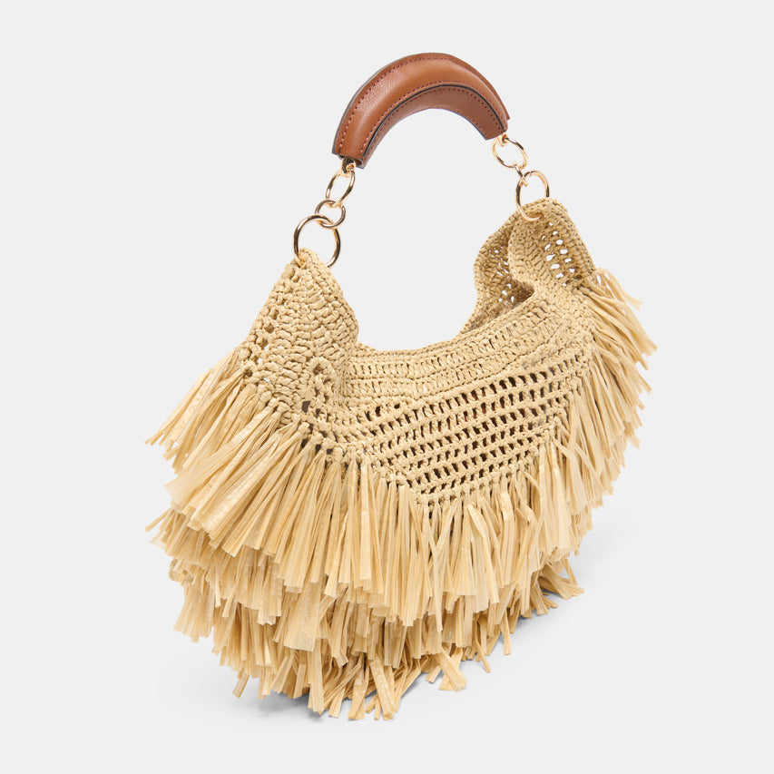AMARILIS HANDBAG NATURAL RAFFIA