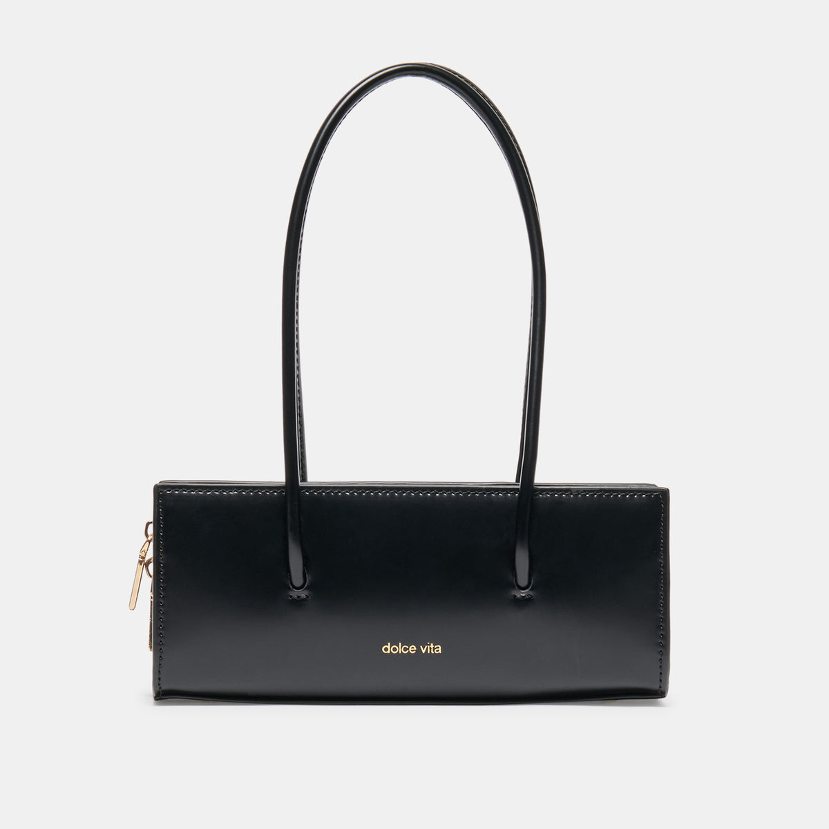BESTIE HANDBAG BLACK LEATHER - view 4