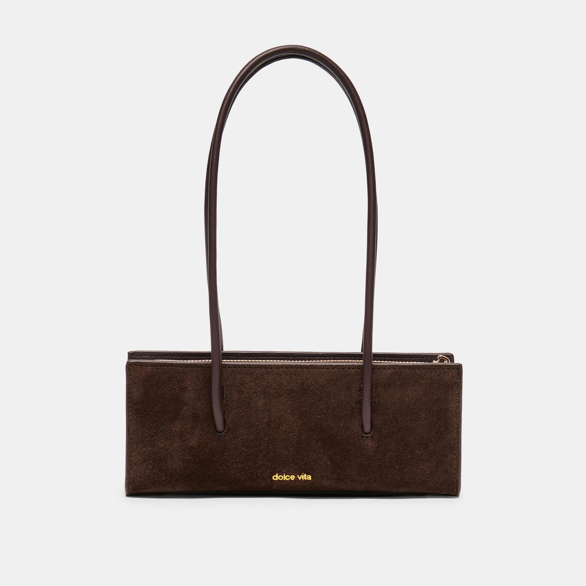 BESTIE HANDBAG ESPRESSO SUEDE - view 4