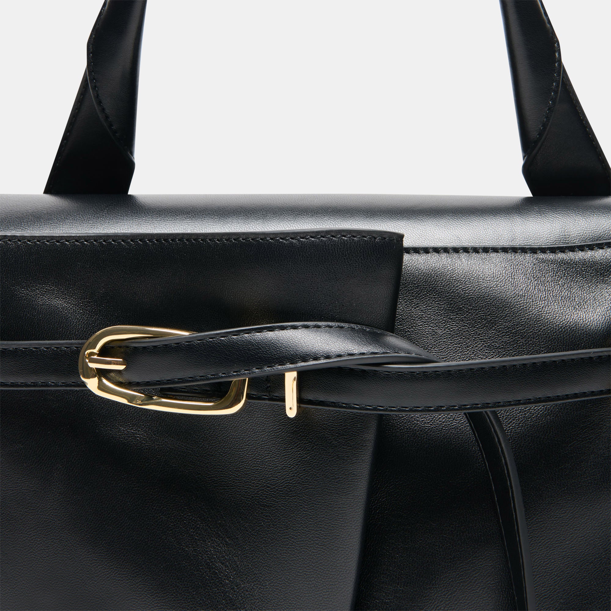 BORGO HANDBAG BLACK LEATHER - view 3