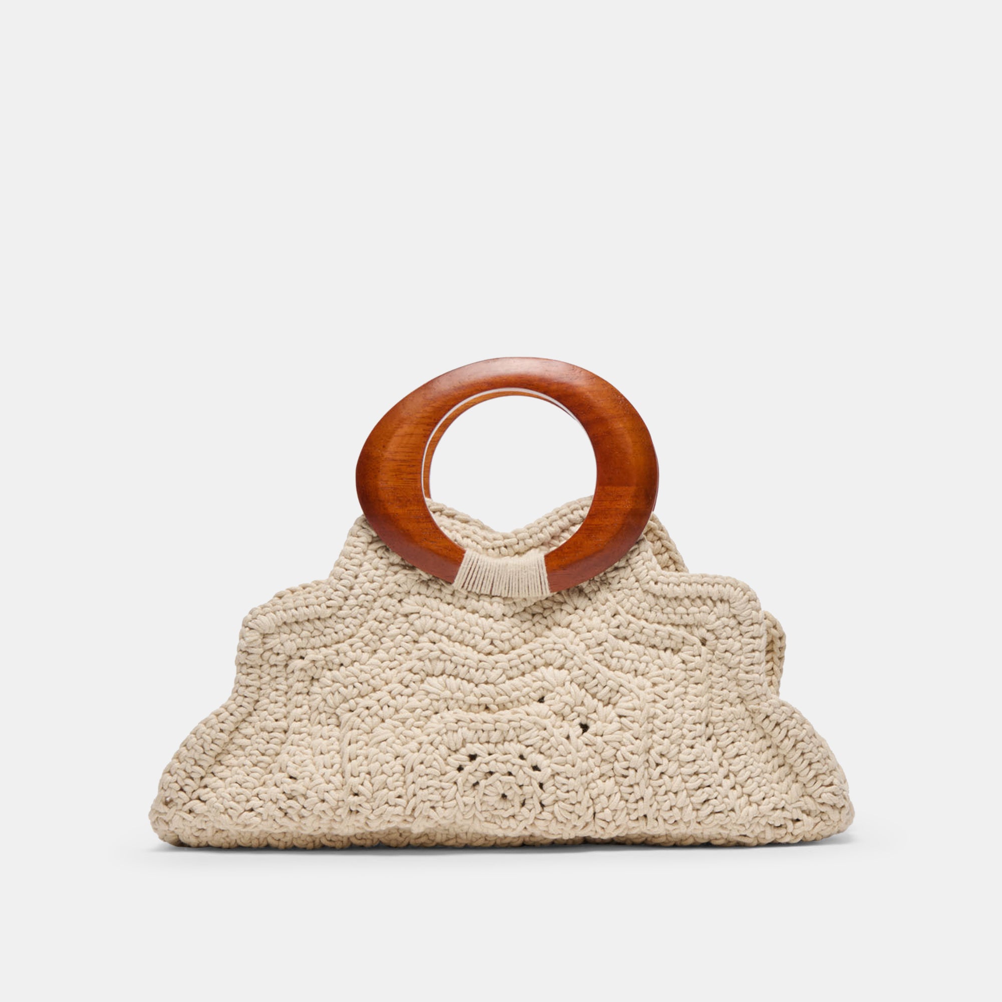 MAREN HANDBAG IVORY CROCHET