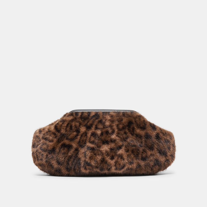Ramona Leopard Plush Mesh | Dolce Vita