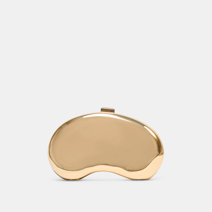 RAMSEY CLUTCH GOLD METAL