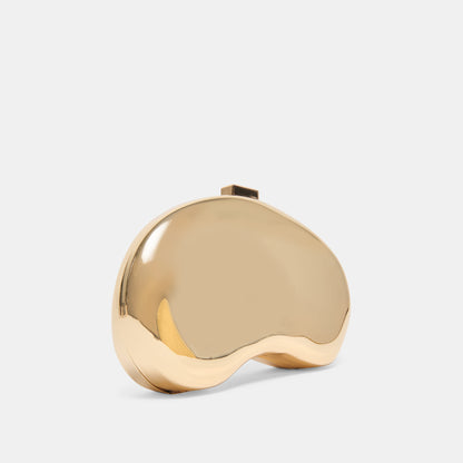 RAMSEY CLUTCH GOLD METAL