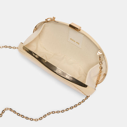 RAMSEY CLUTCH GOLD METAL