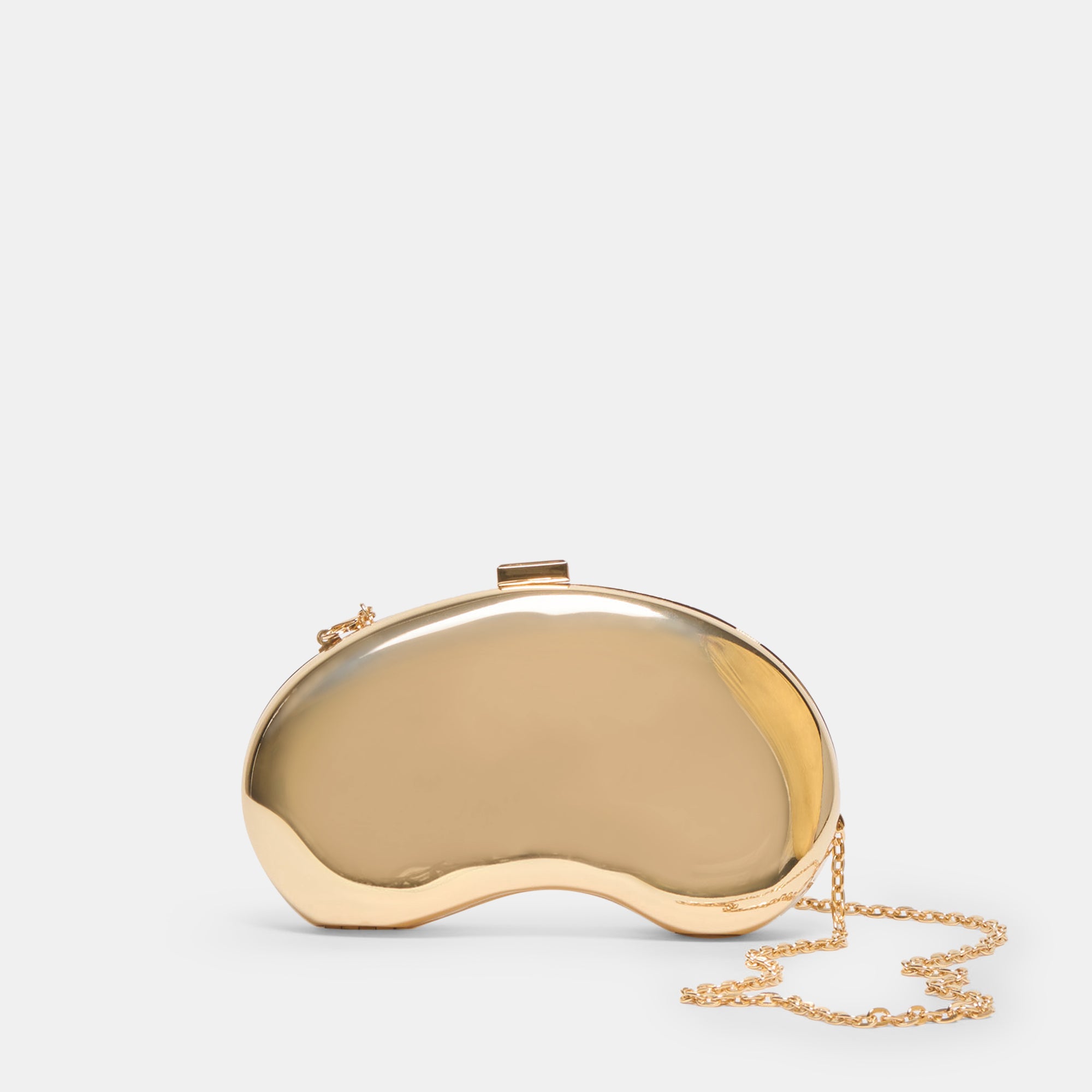 Ramsey Gold Metal Clutch | Dolce Vita