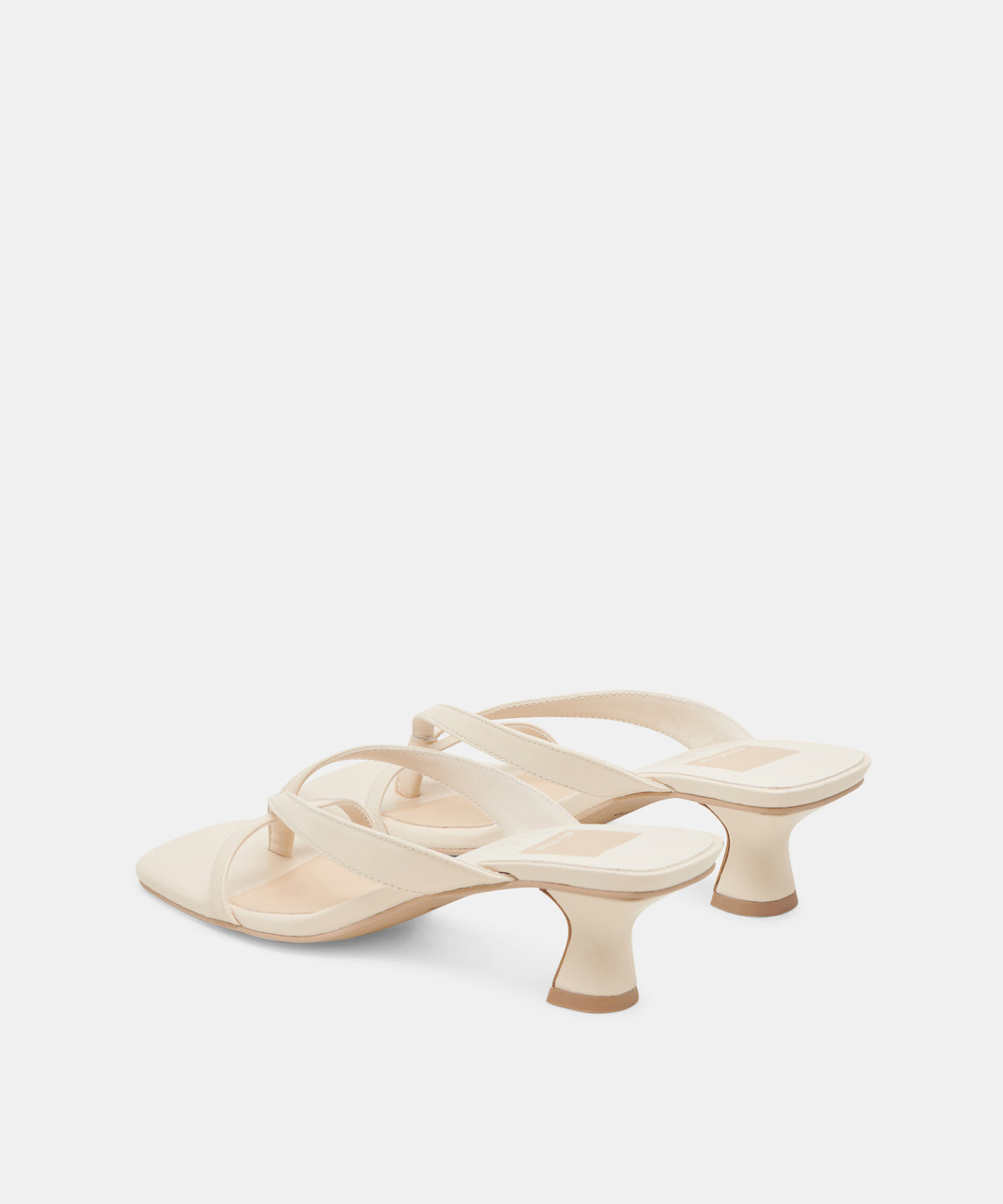 BREVEL HEELS BONE LEATHER - view 5