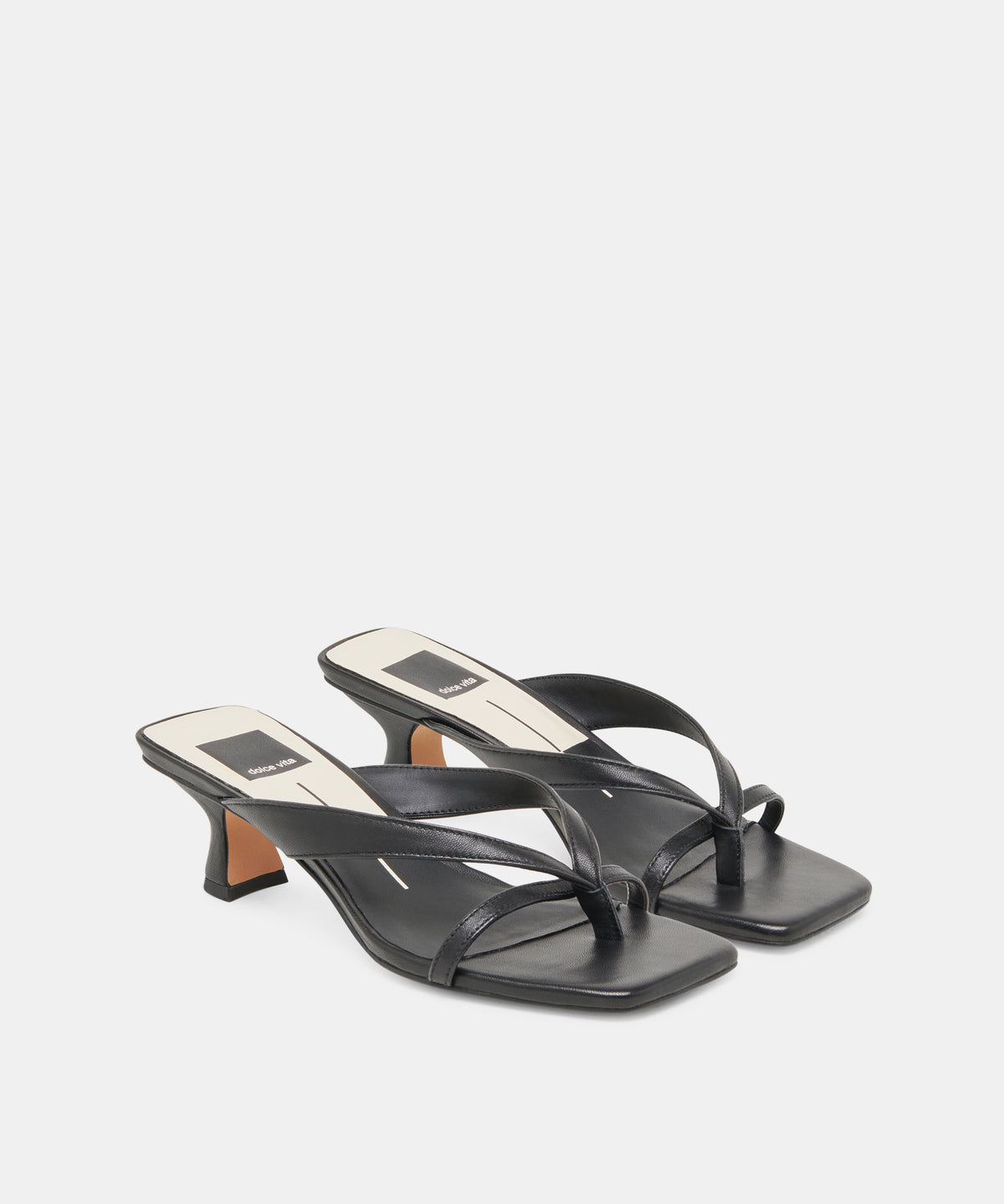 BREVEL HEELS ONYX LEATHER - view 2