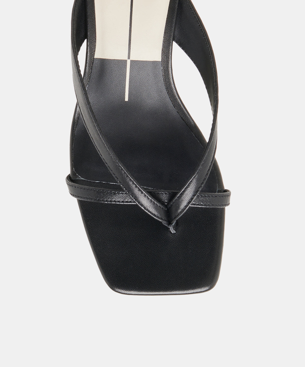 BREVEL WIDE HEELS ONYX LEATHER - view 3