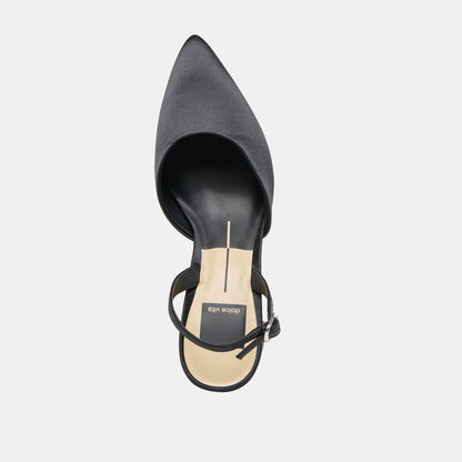 CAREL HIGH HEELS ONYX SATIN