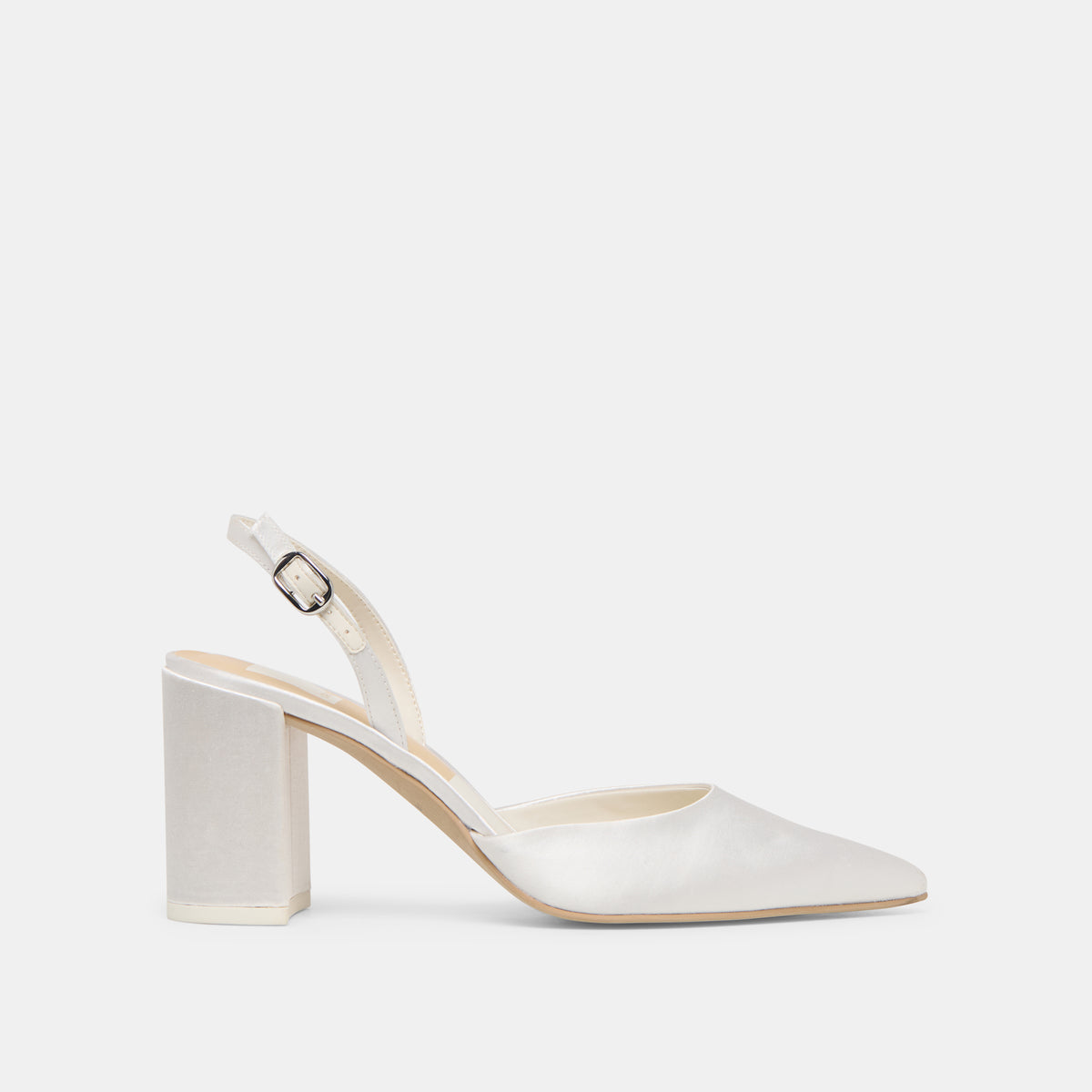 Carel True White Satin High Heels Dolce Vita — free download