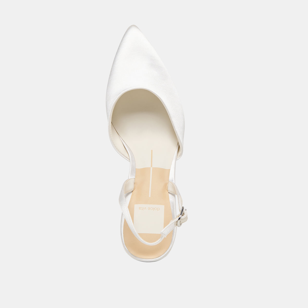 Carel True White Satin High Heels Dolce Vita — free download