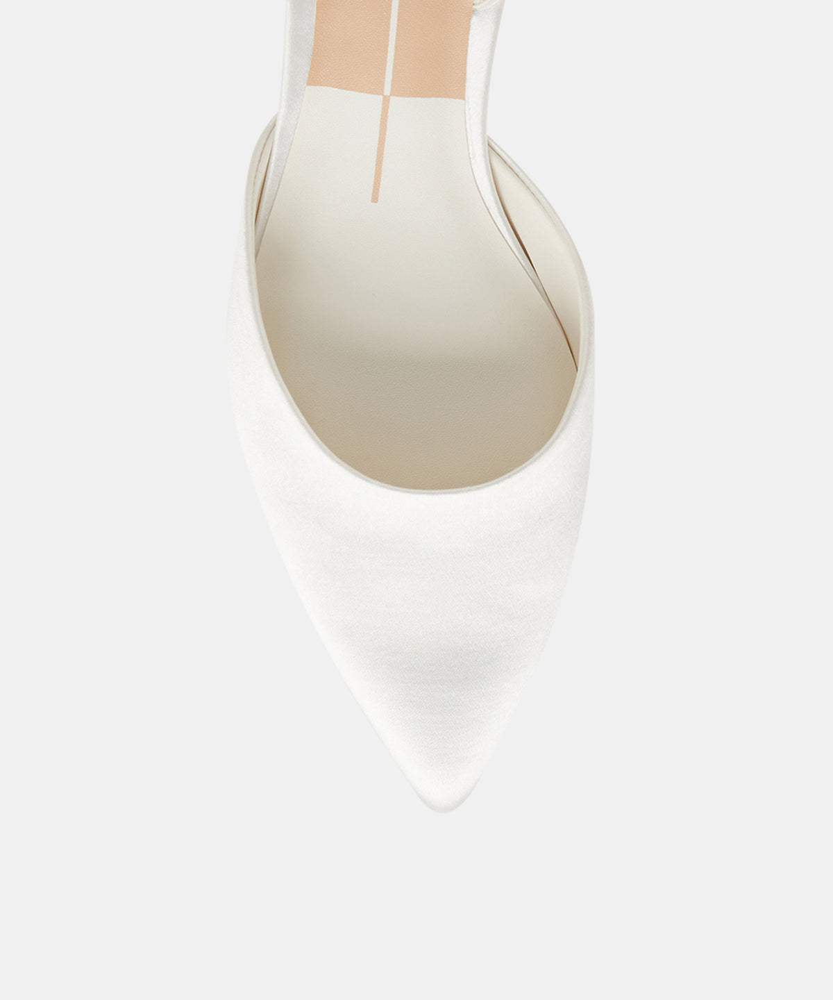CAREL WIDE HEELS TRUE WHITE SATIN - view 3