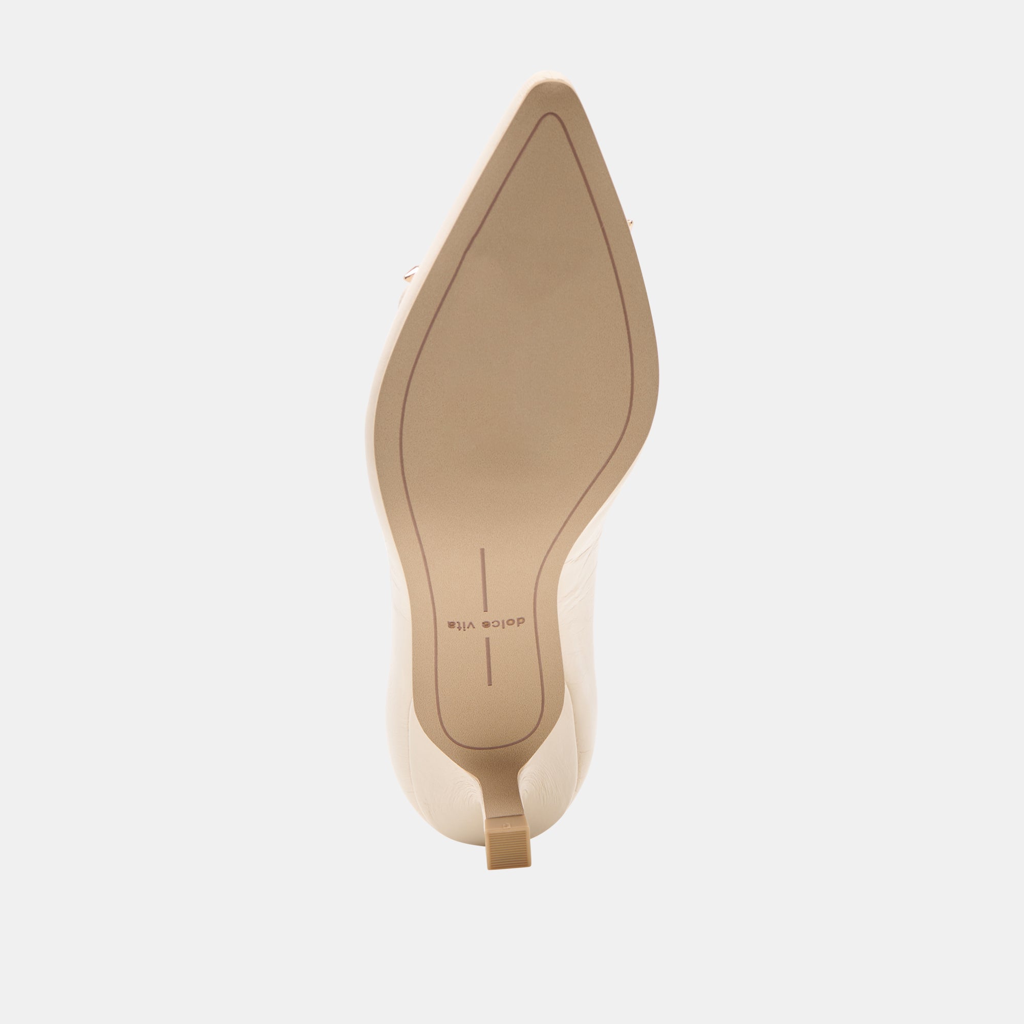 CLARIE HEELS BONE CRINKLE PATENT LEATHER - view 9