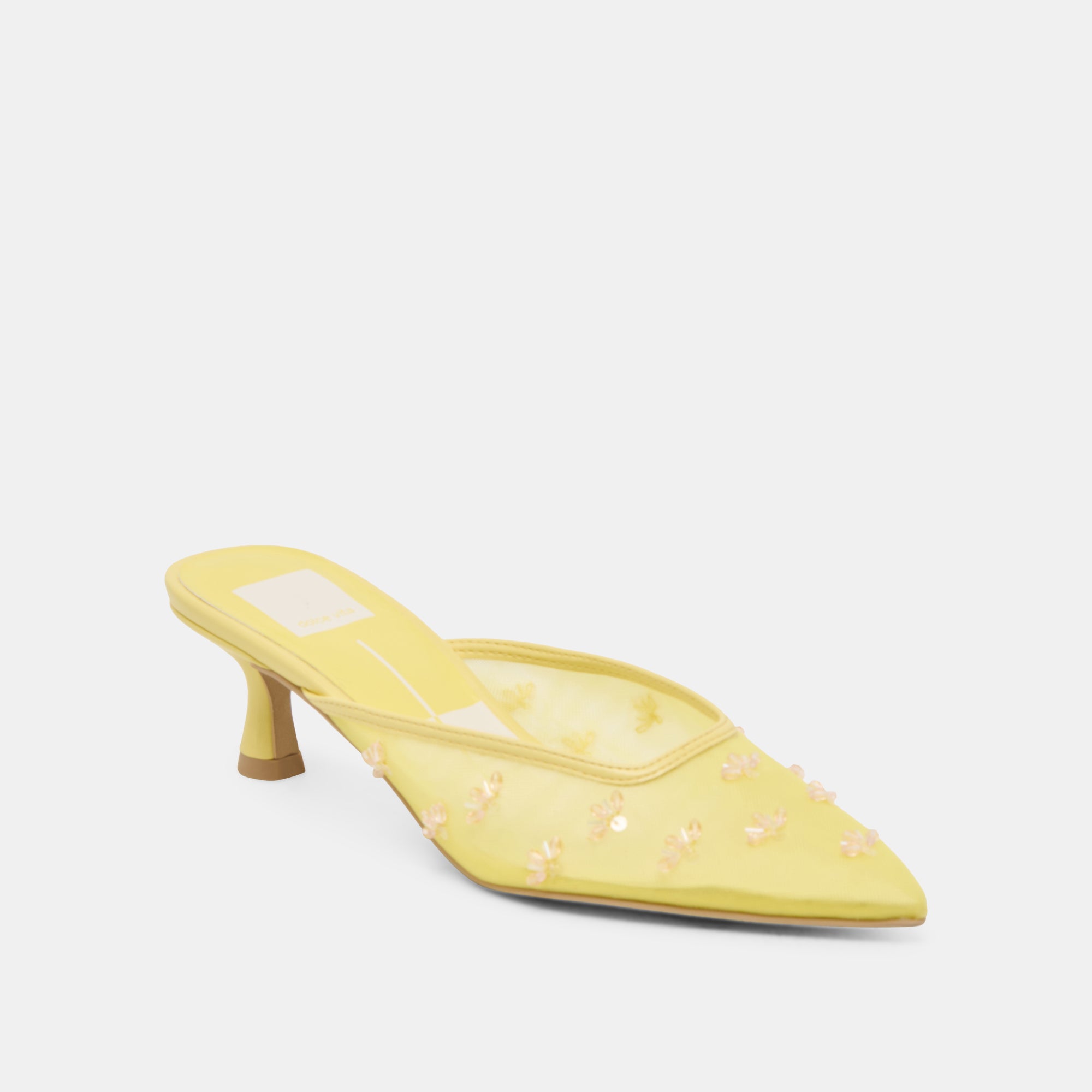 CLARA HEELS LEMON MESH