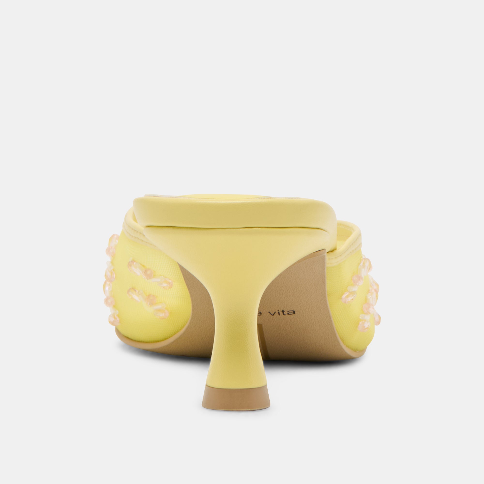 CLARA HEELS LEMON MESH