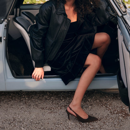 ELASI HEELS DK BROWN NUBUCK