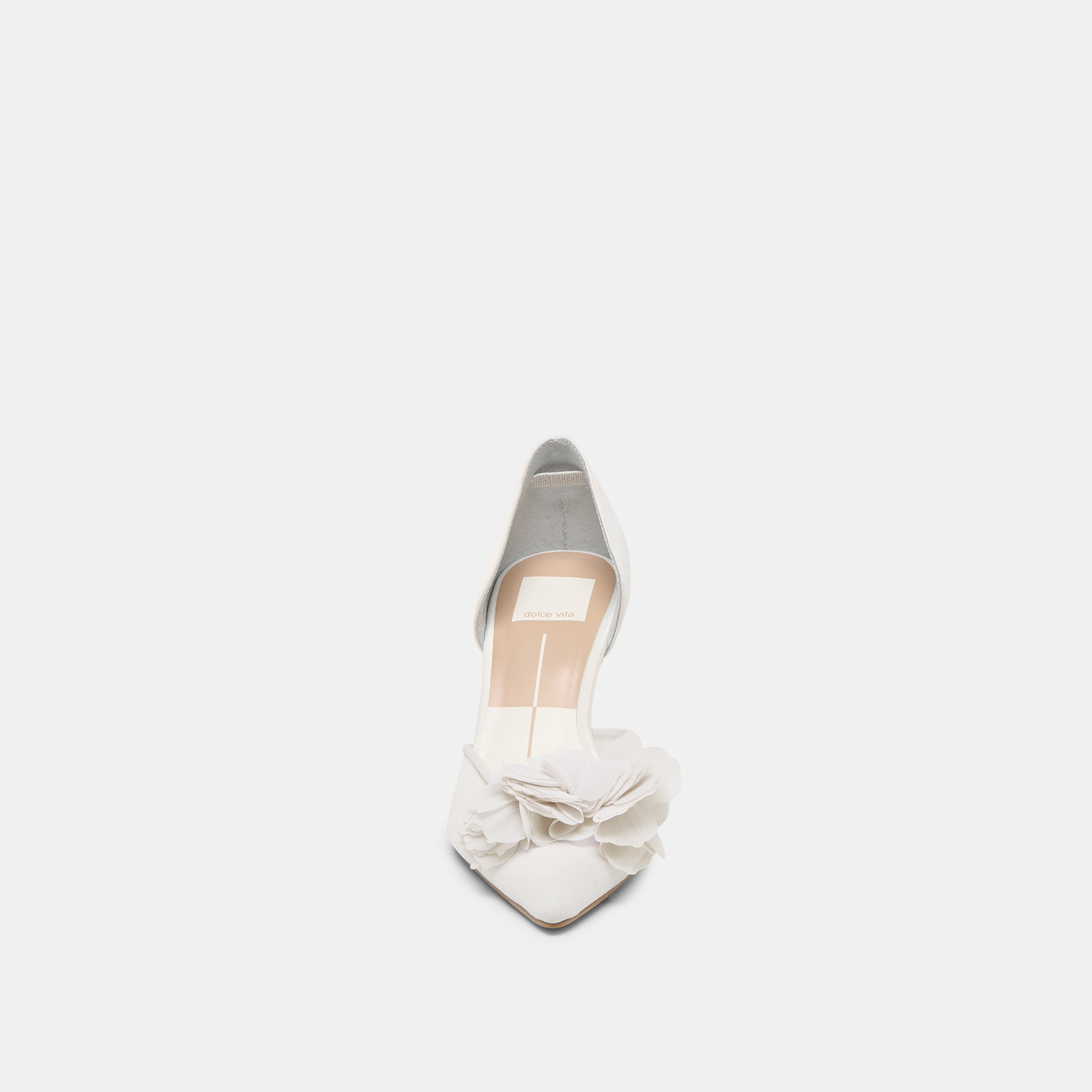 EVELIN HEELS WHITE MESH
