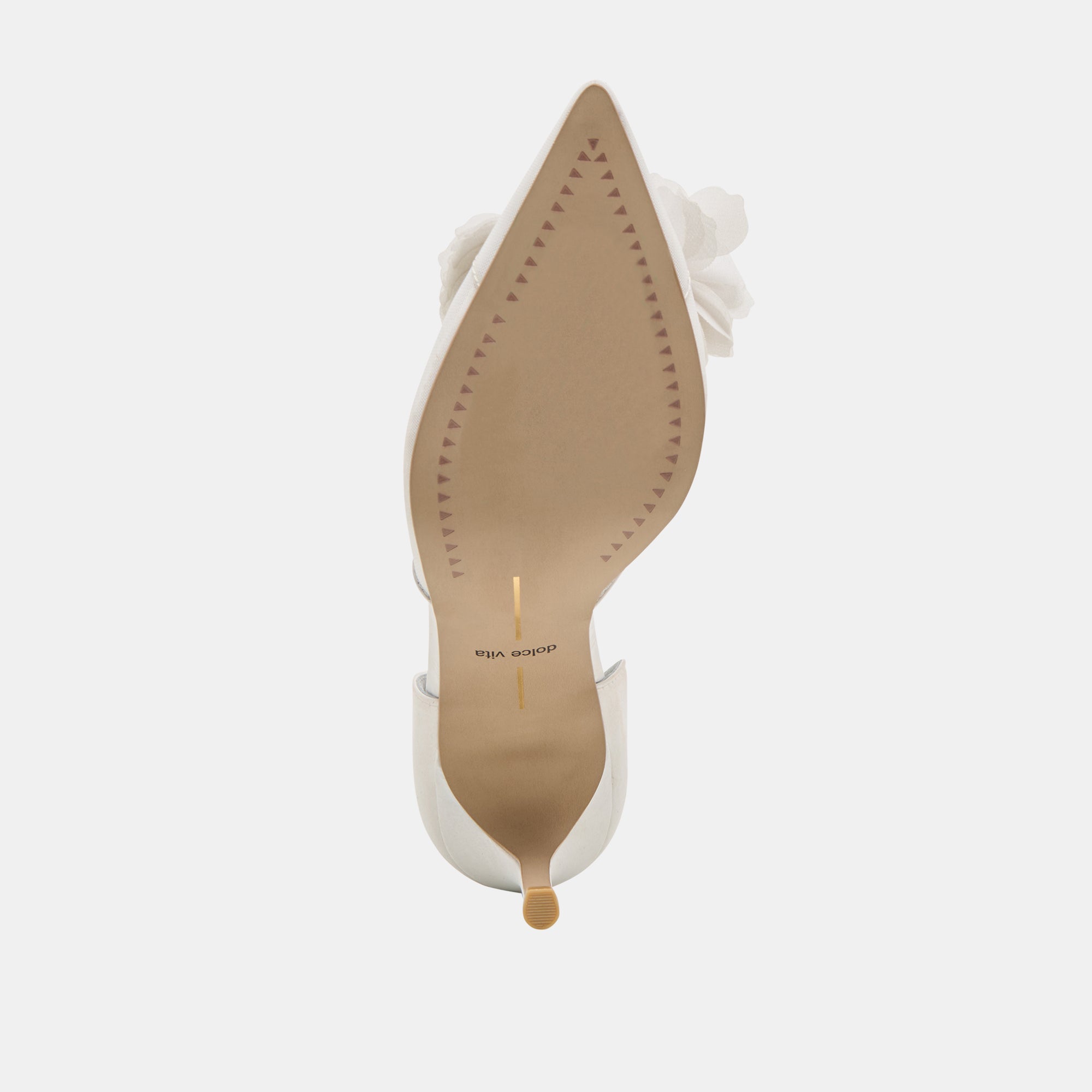 EVELIN HEELS WHITE MESH