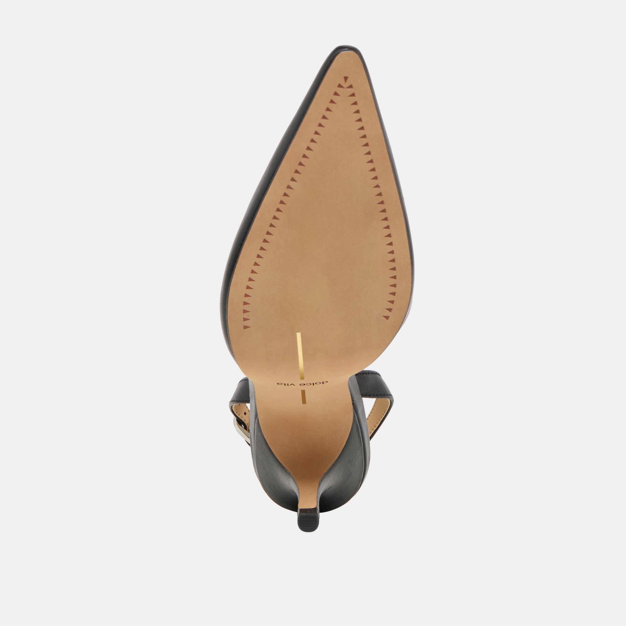 HAMYA HEELS BLACK LEATHER