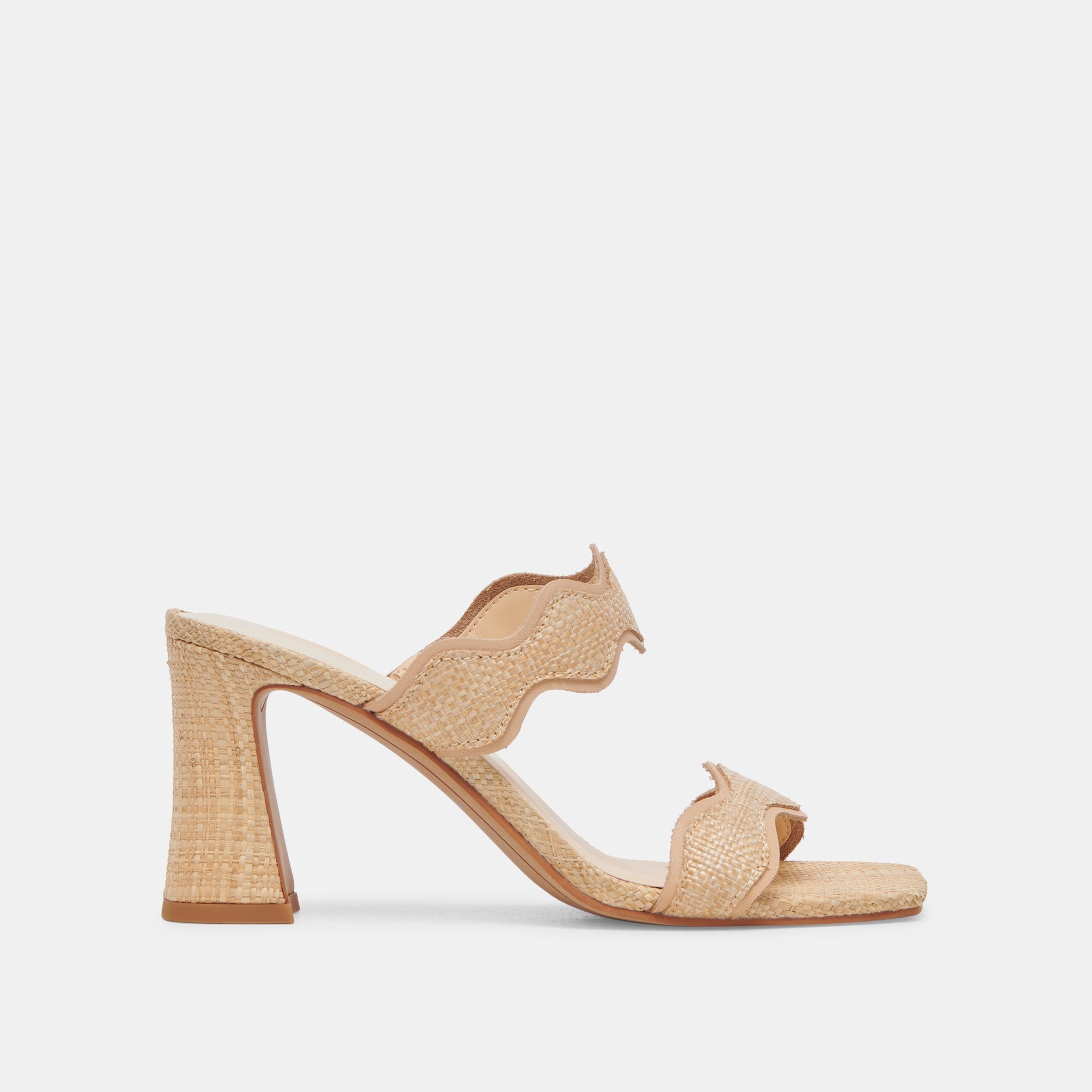 ILVA HEELS LT NATURAL RAFFIA - re:vita