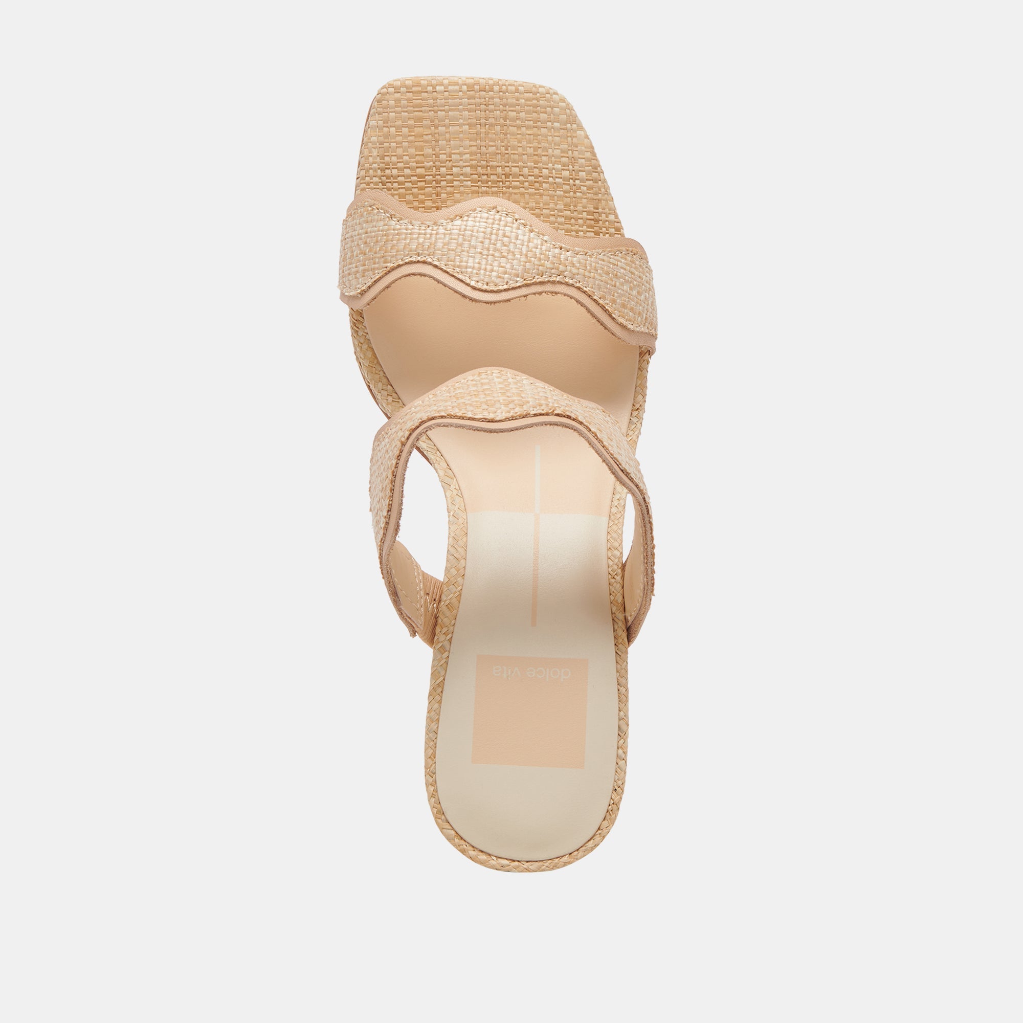 ILVA HEELS LT NATURAL RAFFIA - re:vita