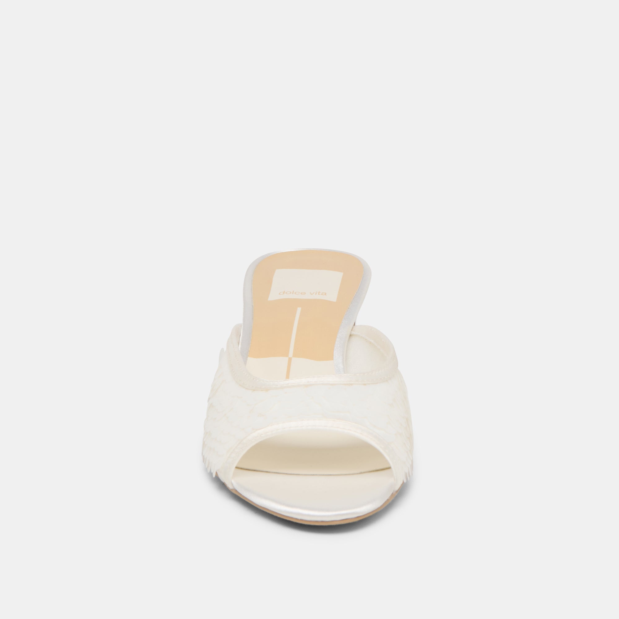 INGA HEELS OFF WHITE SEQUIN