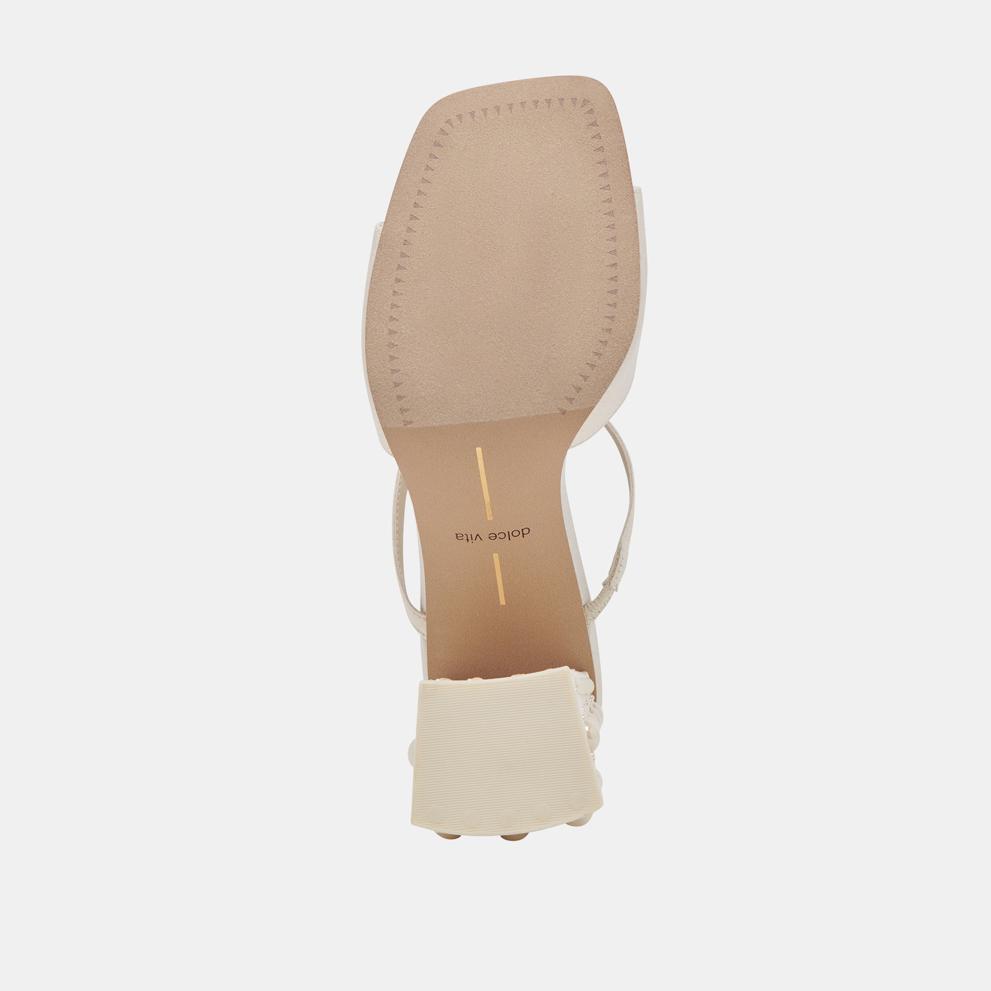 JEMMY PEARL HEELS VANILLA SILK - re:vita