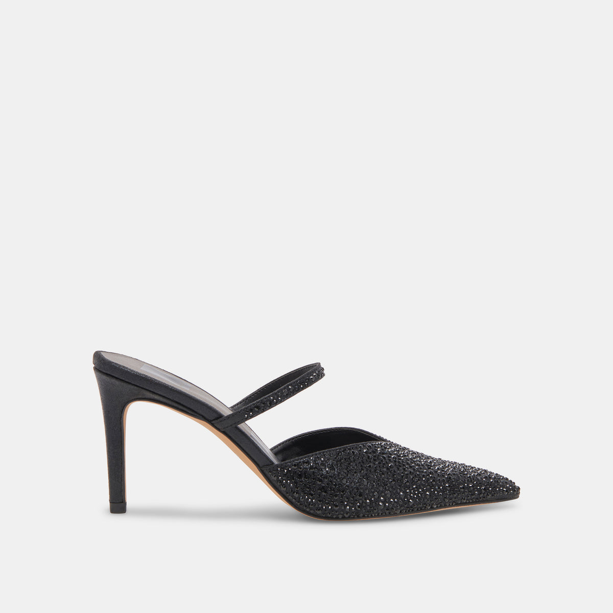 Dolce Vita Kanika Women's Shoes Black Metallic Fabric : 7.5 M