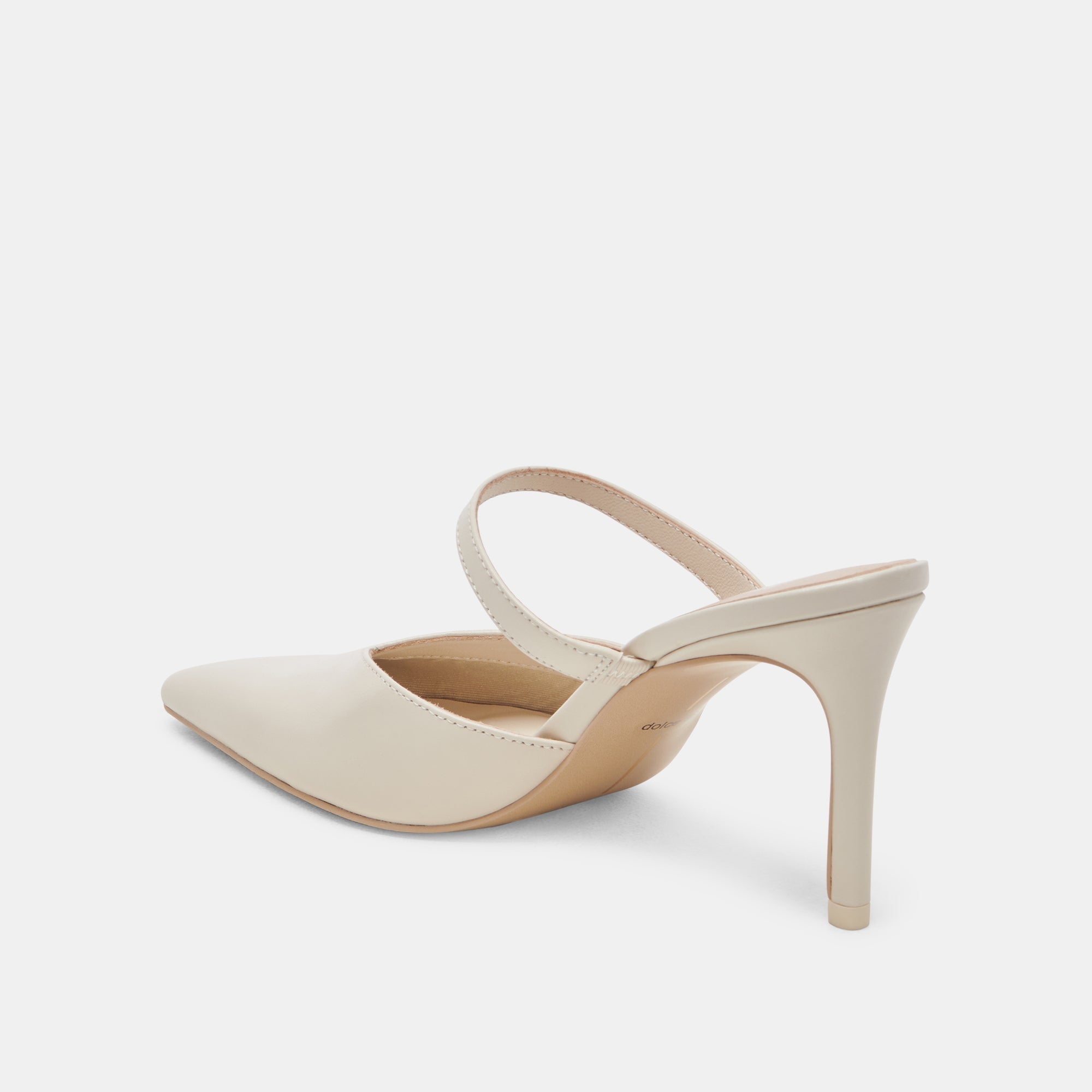 KANIKA HEELS WHITE CRINKLE PATENT - re:vita