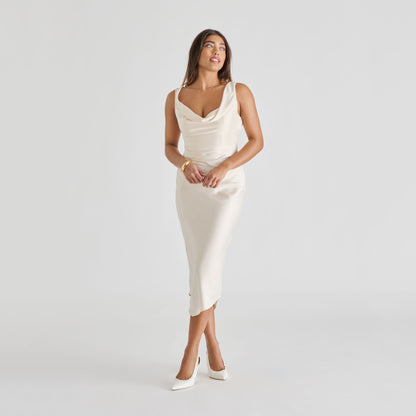 KELSON PEARL HEELS TRUE WHITE LEATHER