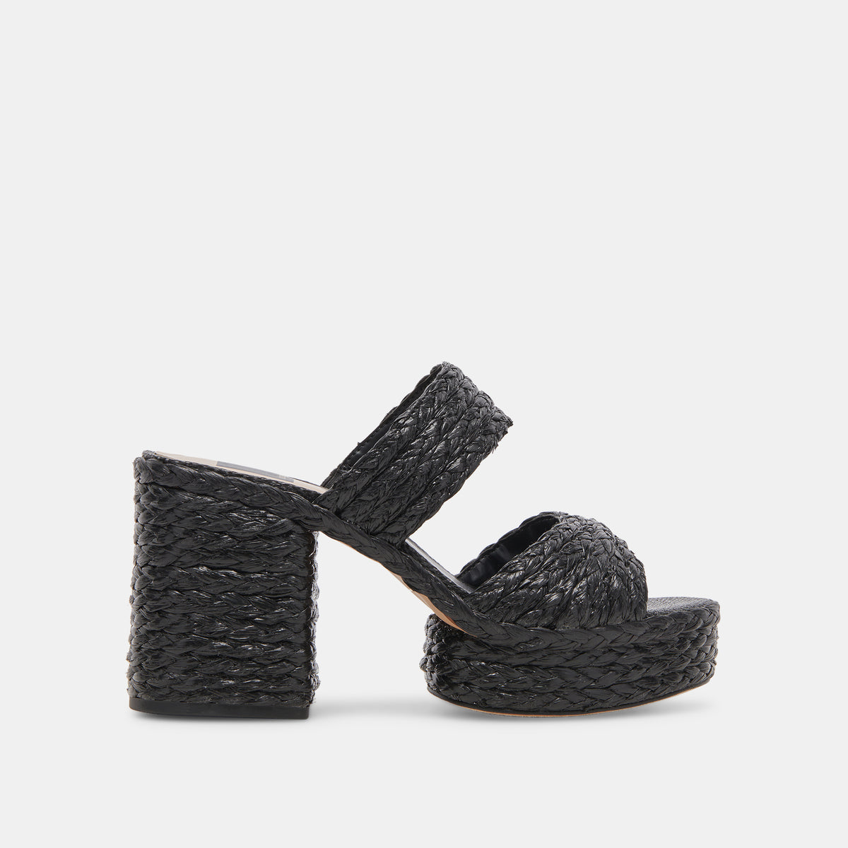 LATOYA HEELS RAFFIA