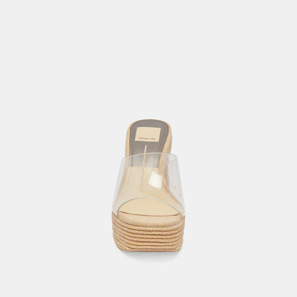 LICHIA HEELS NATURAL VINYL