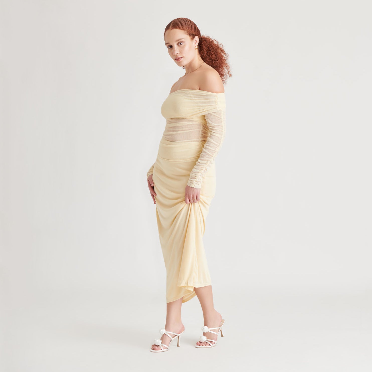 Dolce Vita Linzy Heels True White Satin - Multi - US 8.5 Dolce Vita Linzy Heels True White Satin - Multi - US 8.5
