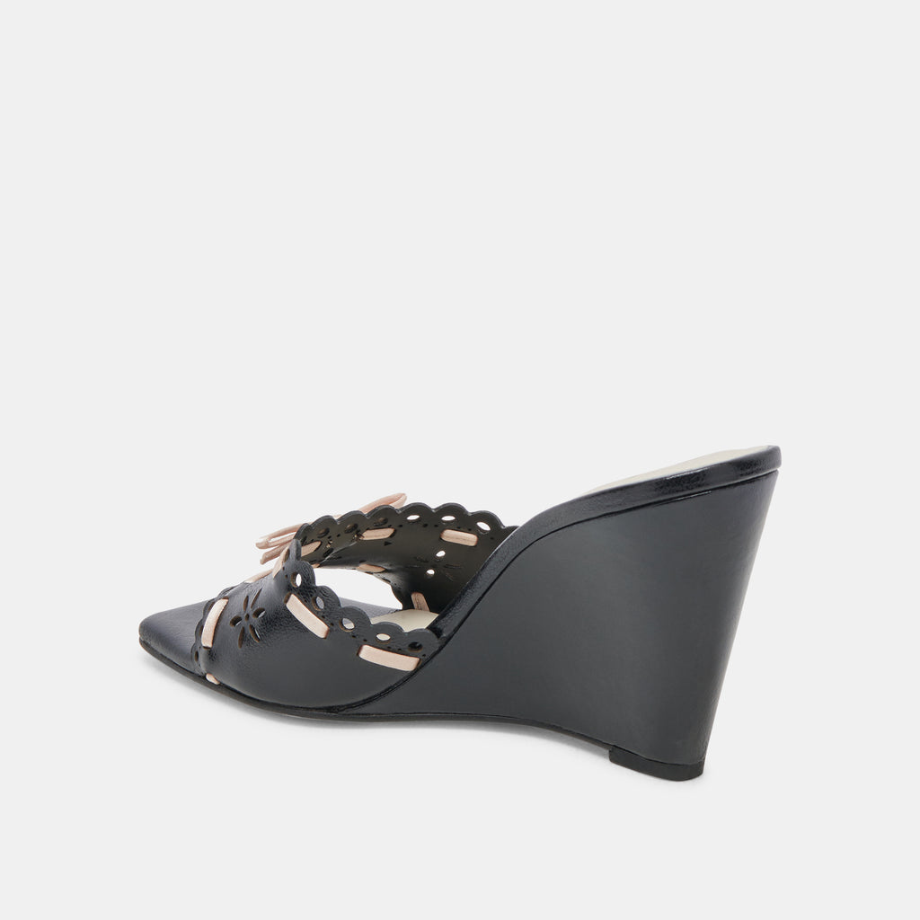 MADALE WEDGES MIDNIGHT PATENT LEATHER - image 5
