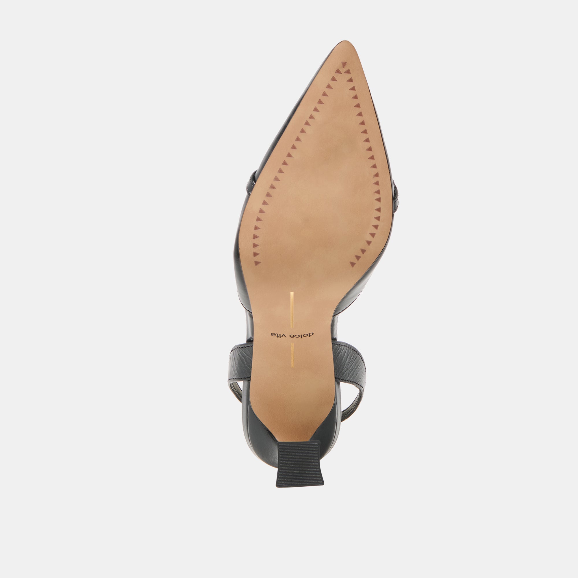 MALIK HEELS MIDNIGHT CRINKLE PATENT