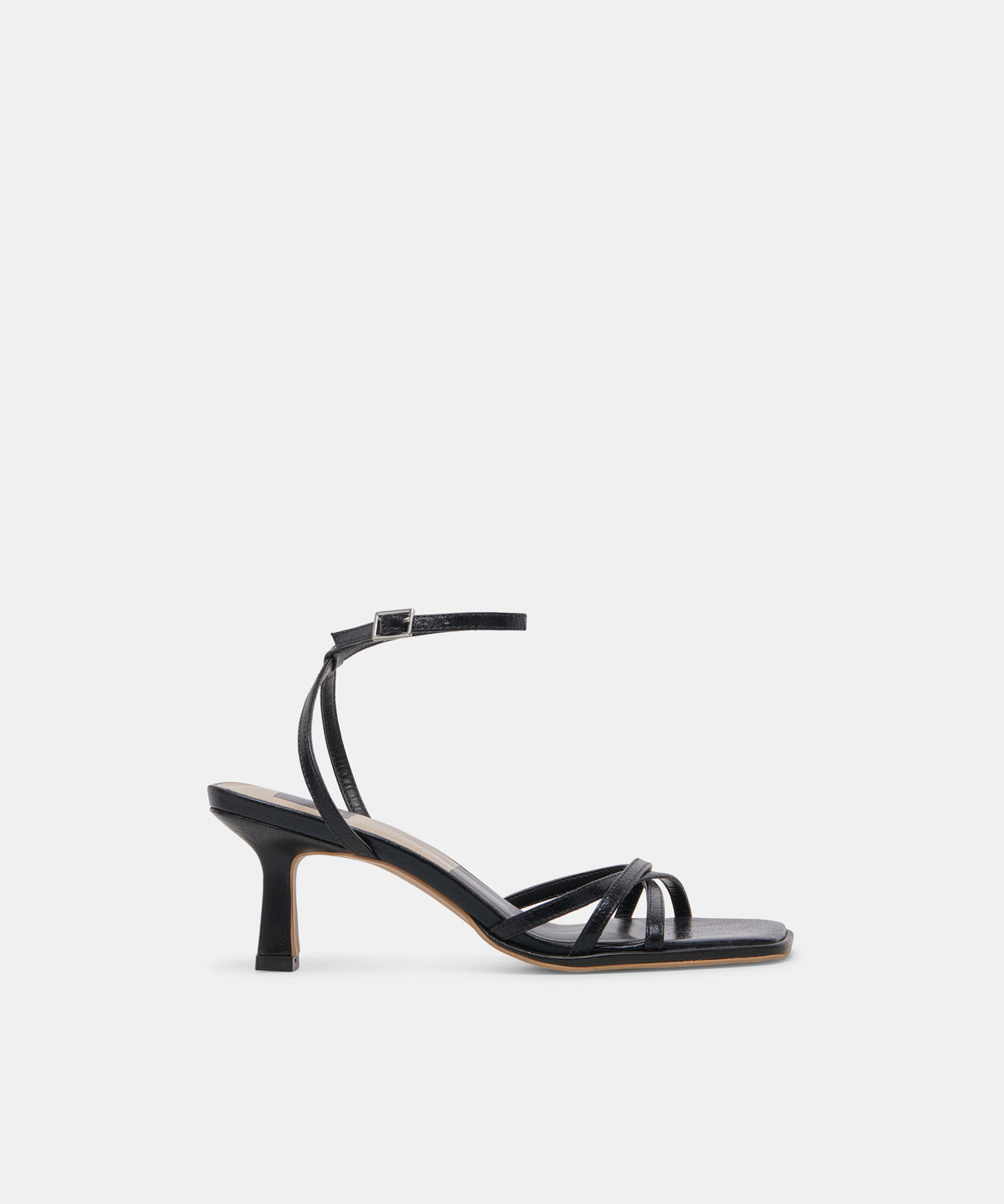 Manji Wide Midnight Patent Leather Heels | Dolce Vita