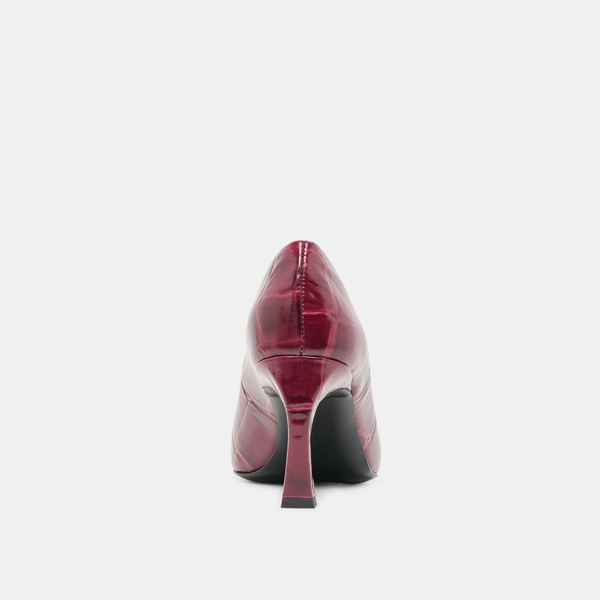 Midge Heels in Burgundy Croco Embossed Leather | Size 8.5 | By Dolce Vita Midge Heels in Burgundy Croco Embossed Leather | Size 8.5 | By Dolce Vita