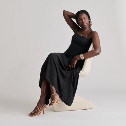 MYLEE HEELS LIGHT TAN LEATHER