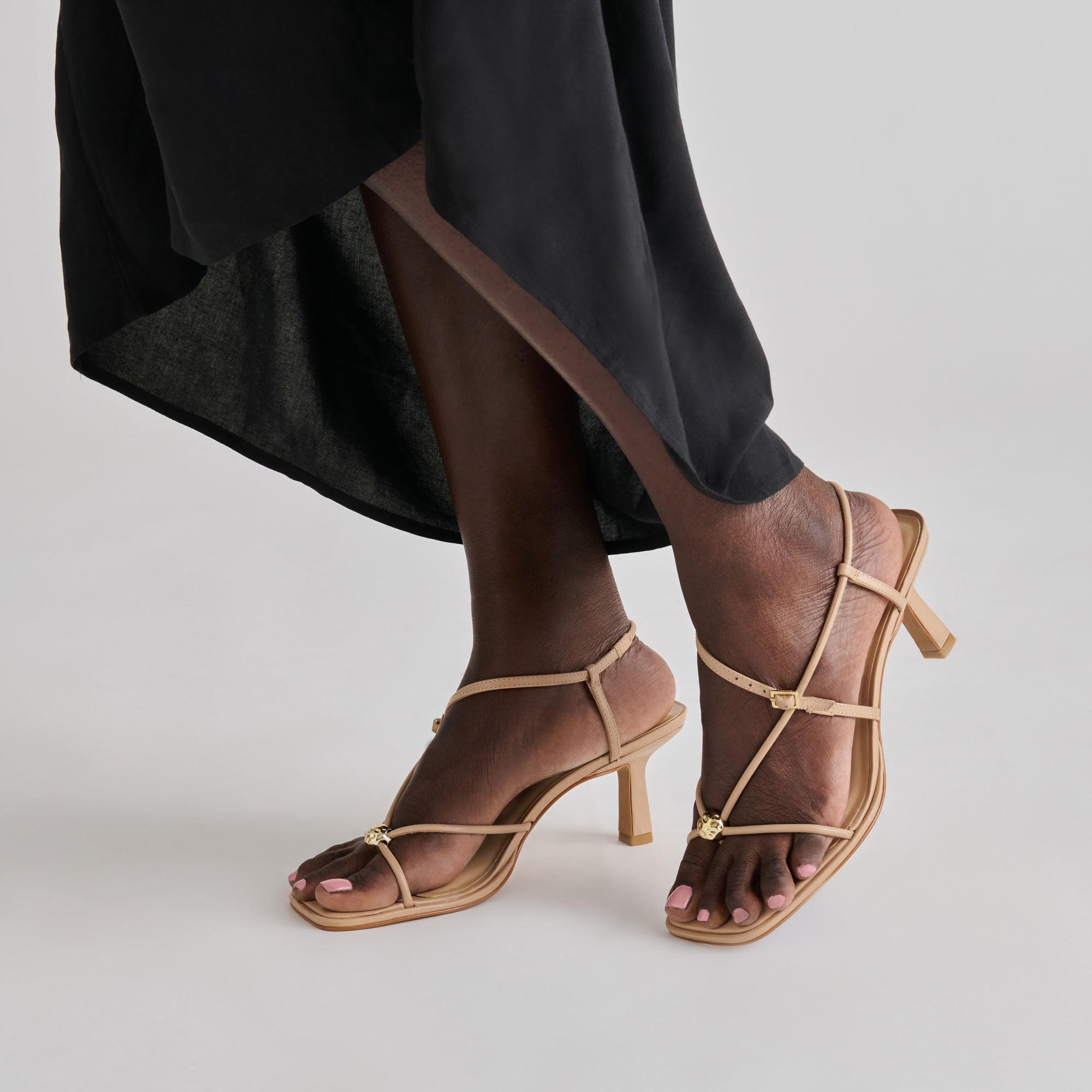 MYLEE HEELS LIGHT TAN LEATHER