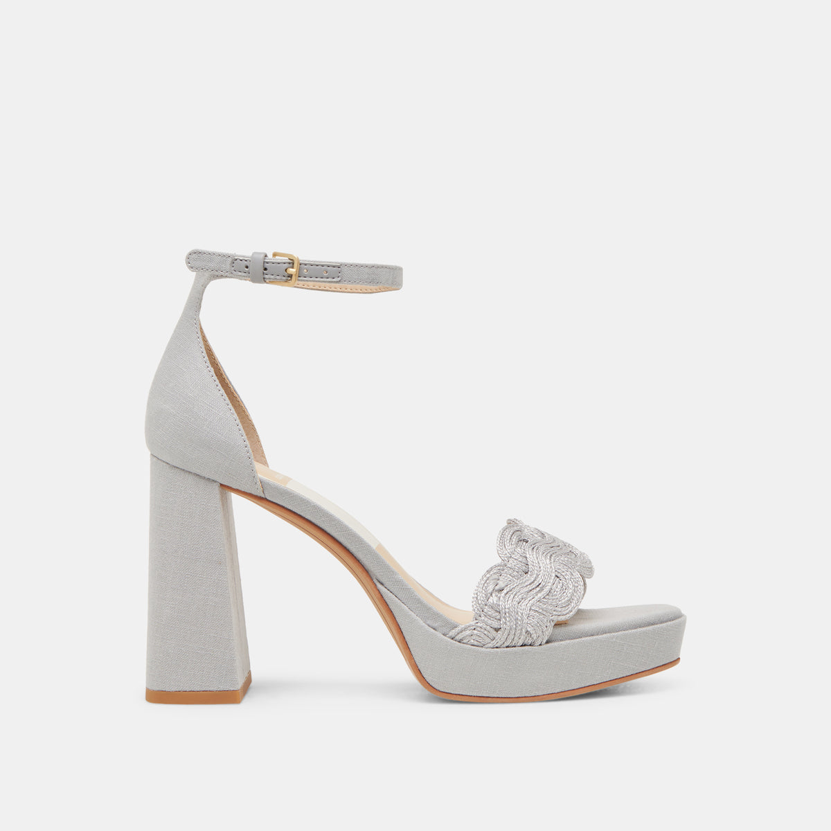 PELTIN HEELS WOVEN RAFFIA