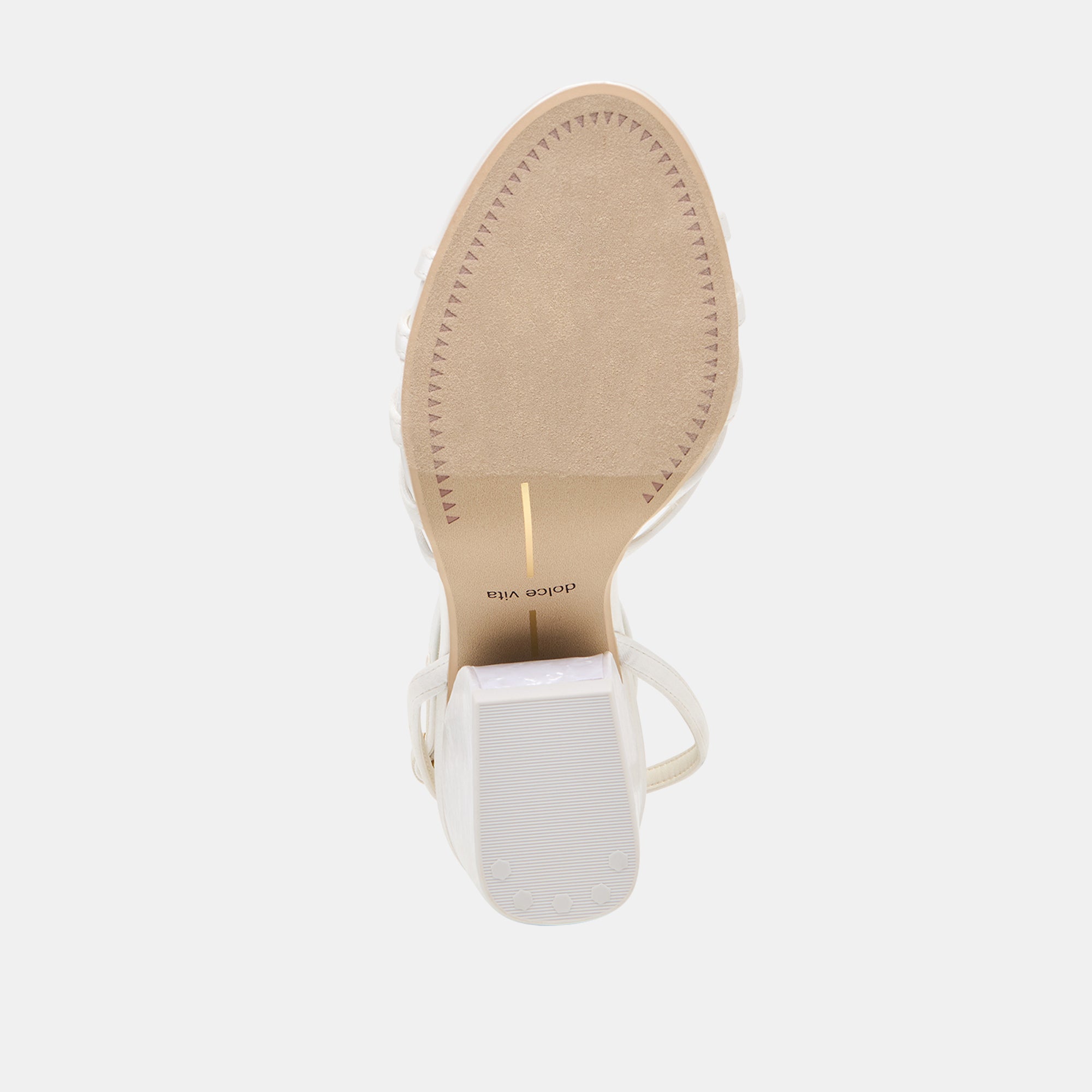 RONICA HEELS TRUE WHITE SATIN